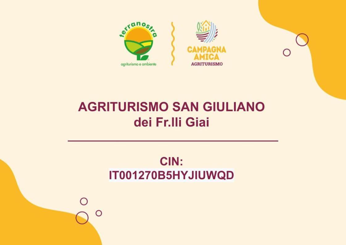 Agriturismo San Giuliano Dei Fratelli Giai ซูซา ภายนอก รูปภาพ